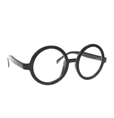 BCP Plastic Black Round Frame Eyeglasses Costume Party Favors - Fresh Stock Dated February 2026
