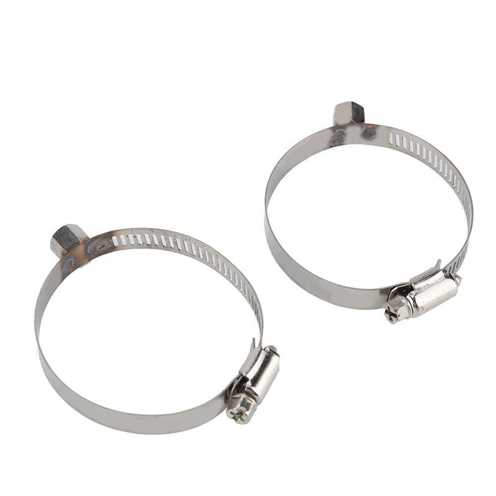 Carbon Fiber Look Motorcycle Exhaust Muffler Middle Pipe Heat Shield Cover Guard - Fresh Stock Dated February 2026