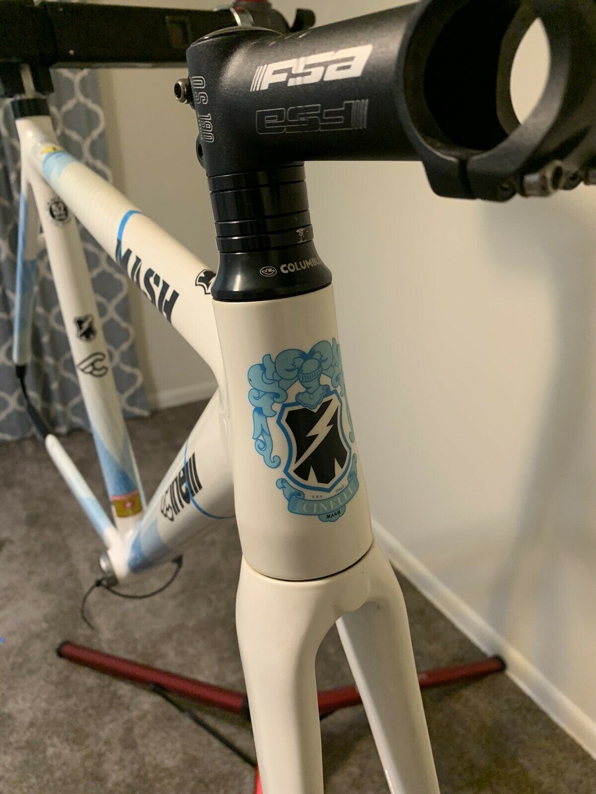 Cinelli Mash Parallax 52cm Track Bike Frame Fixie Fixed - Fresh Stock Dated February 2026