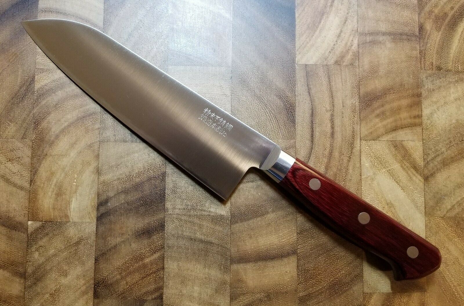 Takamura Migaki 170mm Japanese Santoku Knife - R2 Powdered Steel - Fresh Stock Dated December 2025