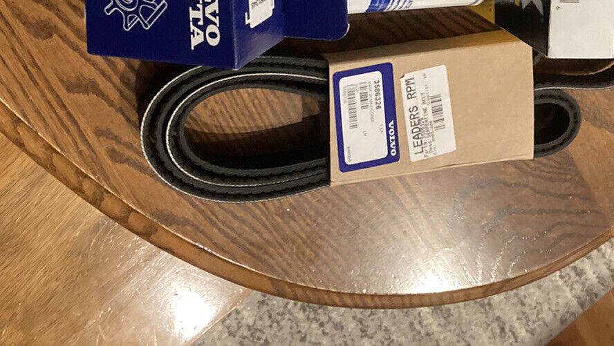 Volvo Penta New OEM Serpentine Alternator Water Pump Belt 3586326 4.3,5.0,5.7 Gi - Fresh Stock Dated February 2026