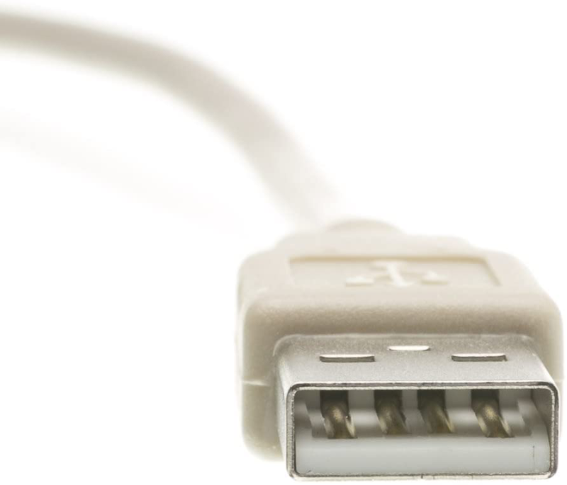 25 Foot USB 2.0 High Speed Connections Printer/Scanner Cable Compatible Beige - Fresh Stock Dated February 2026