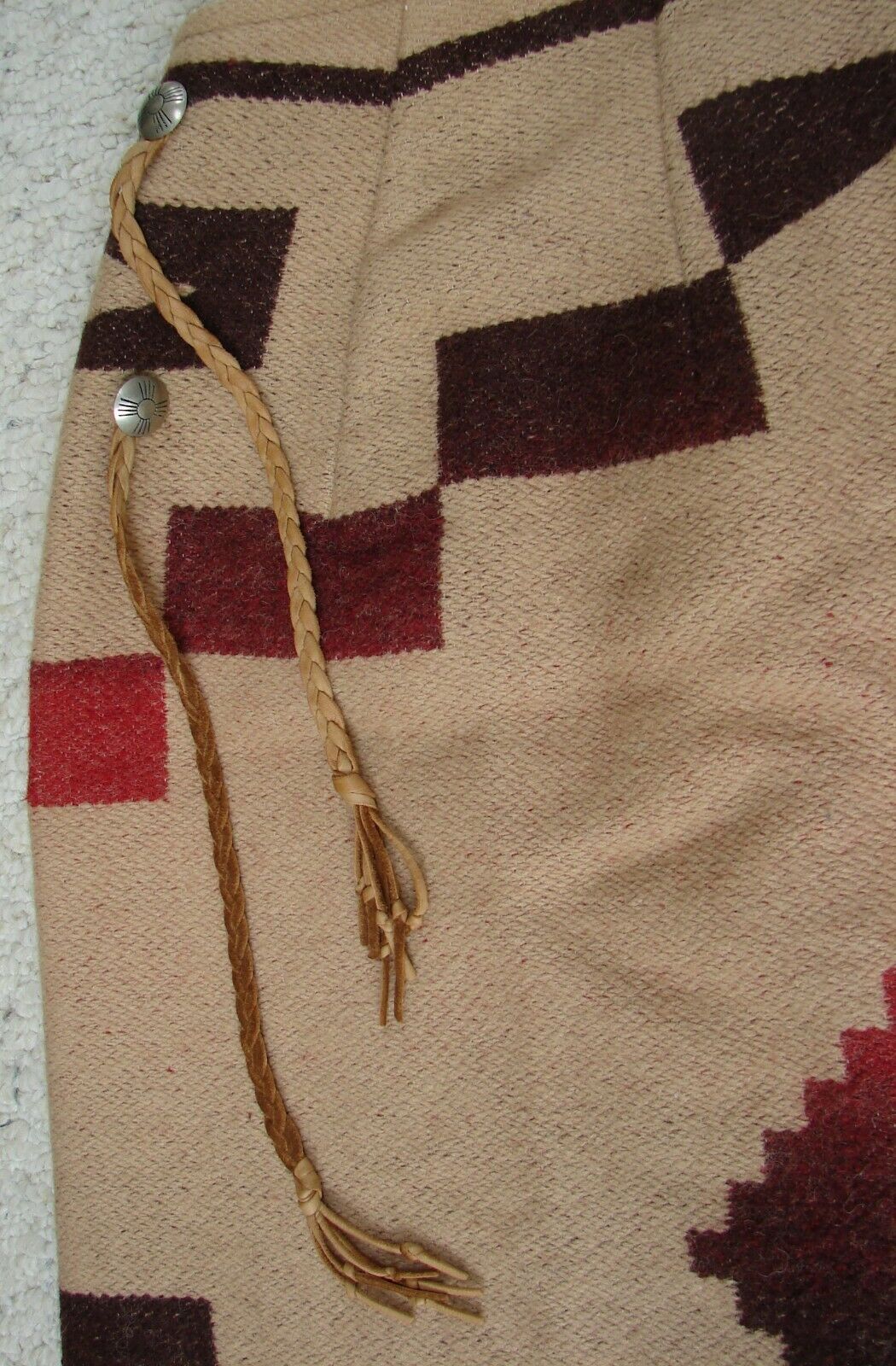 VINTAGE RALPH LAUREN COUNTRY WRAP AROUND LADIES SKIRT SOUTHWEST PATTERN SIZE S - Fresh Stock Dated February 2026