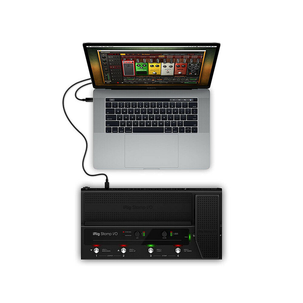 IK Multimedia iRig Stomp I/O Usb Pedalboard Controller - Fresh Stock Dated February 2026