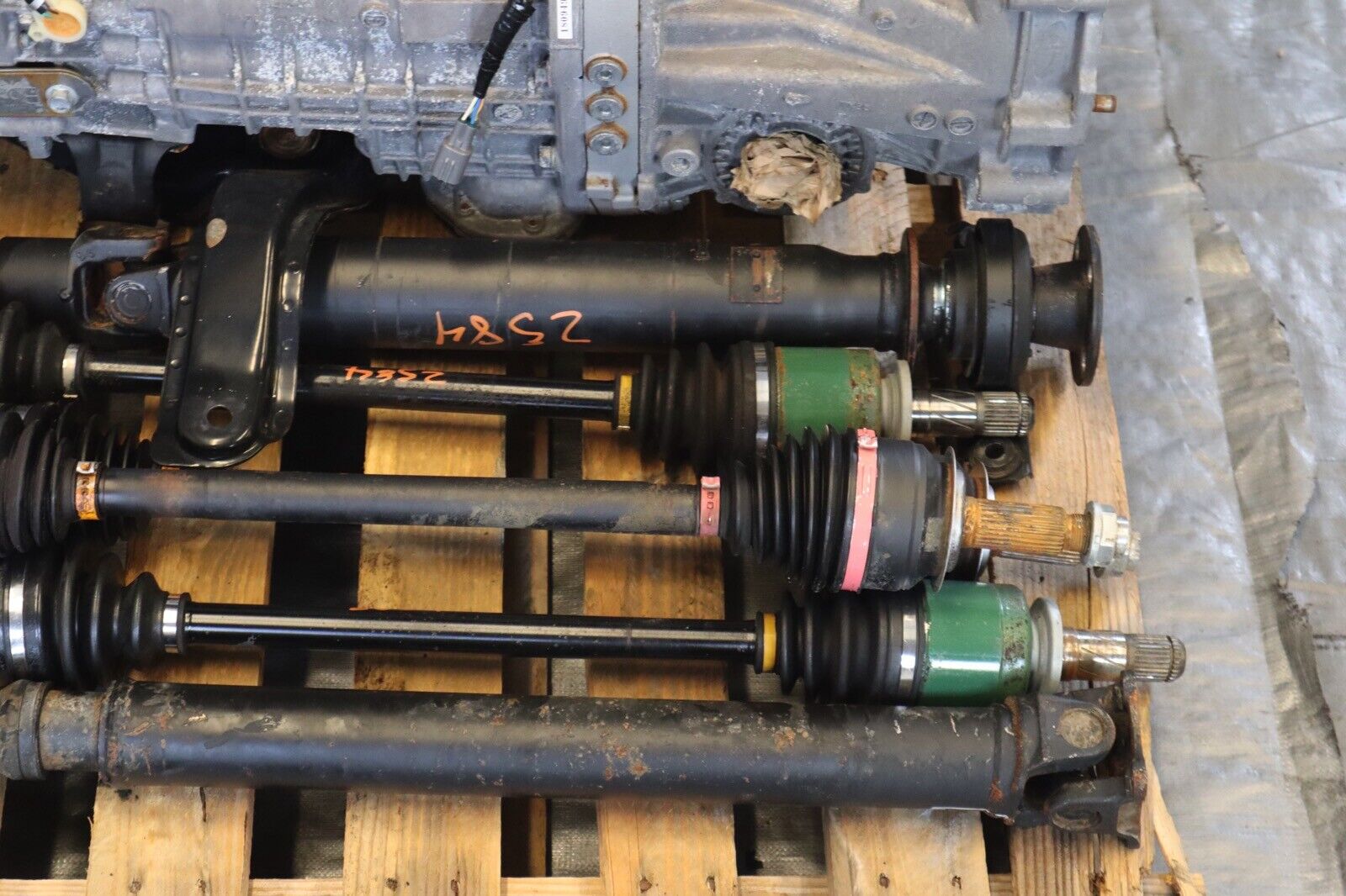 2015 SUBARU WRX STI EJ257 OEM 6SPD TRANSMISSION SWAP 65-TY856UW9AA 24,556 MILES - Fresh Stock Dated February 2026