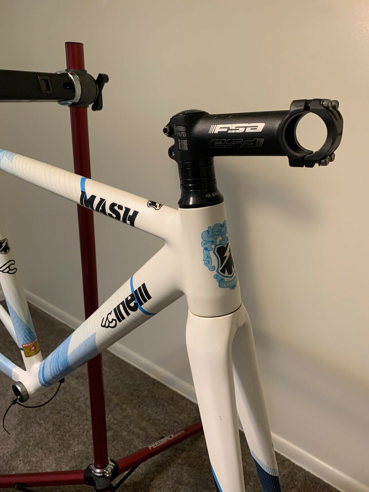 Cinelli Mash Parallax 52cm Track Bike Frame Fixie Fixed - Fresh Stock Dated February 2026