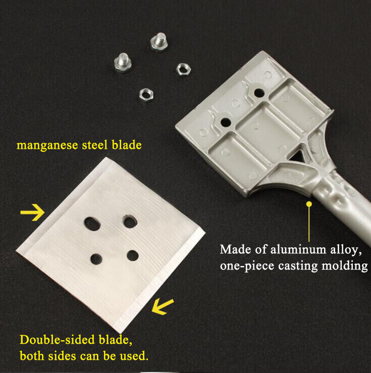 53' Long Handle Heavy Duty Floor, Scraper 4