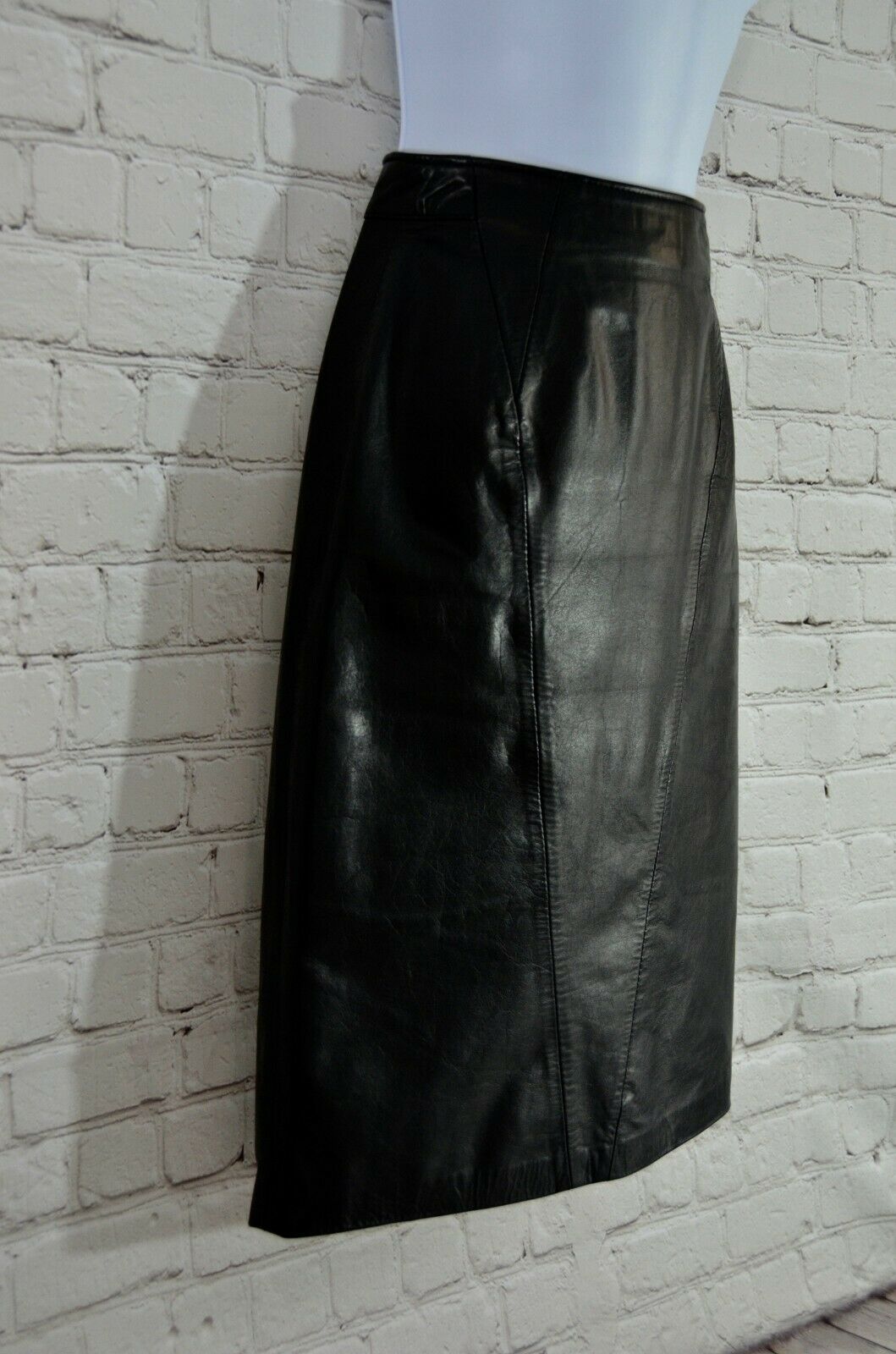 Trumps Sport Womens Black Size 4 Leather Pencil Skirt VTG - Fresh Stock Dated February 2026