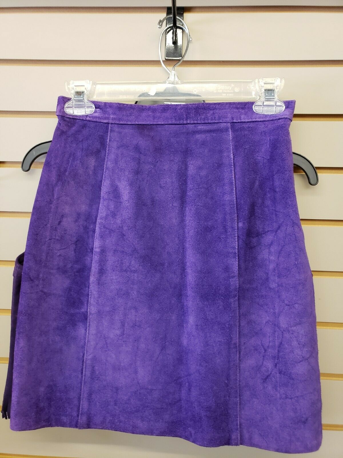 Vintage Lot small Winnipeg Leather Suede Fringe Vest xs & Comint mini skirt 3/4 - Fresh Stock Dated February 2026