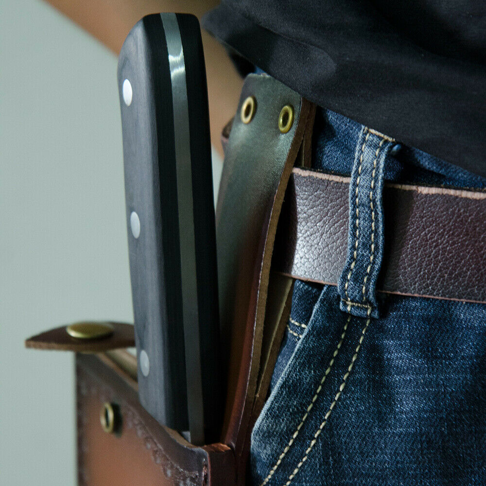 Handmade Forged cleaver butcher knife Full Tang large chef knife with Sheaths - Fresh Stock Dated December 2025