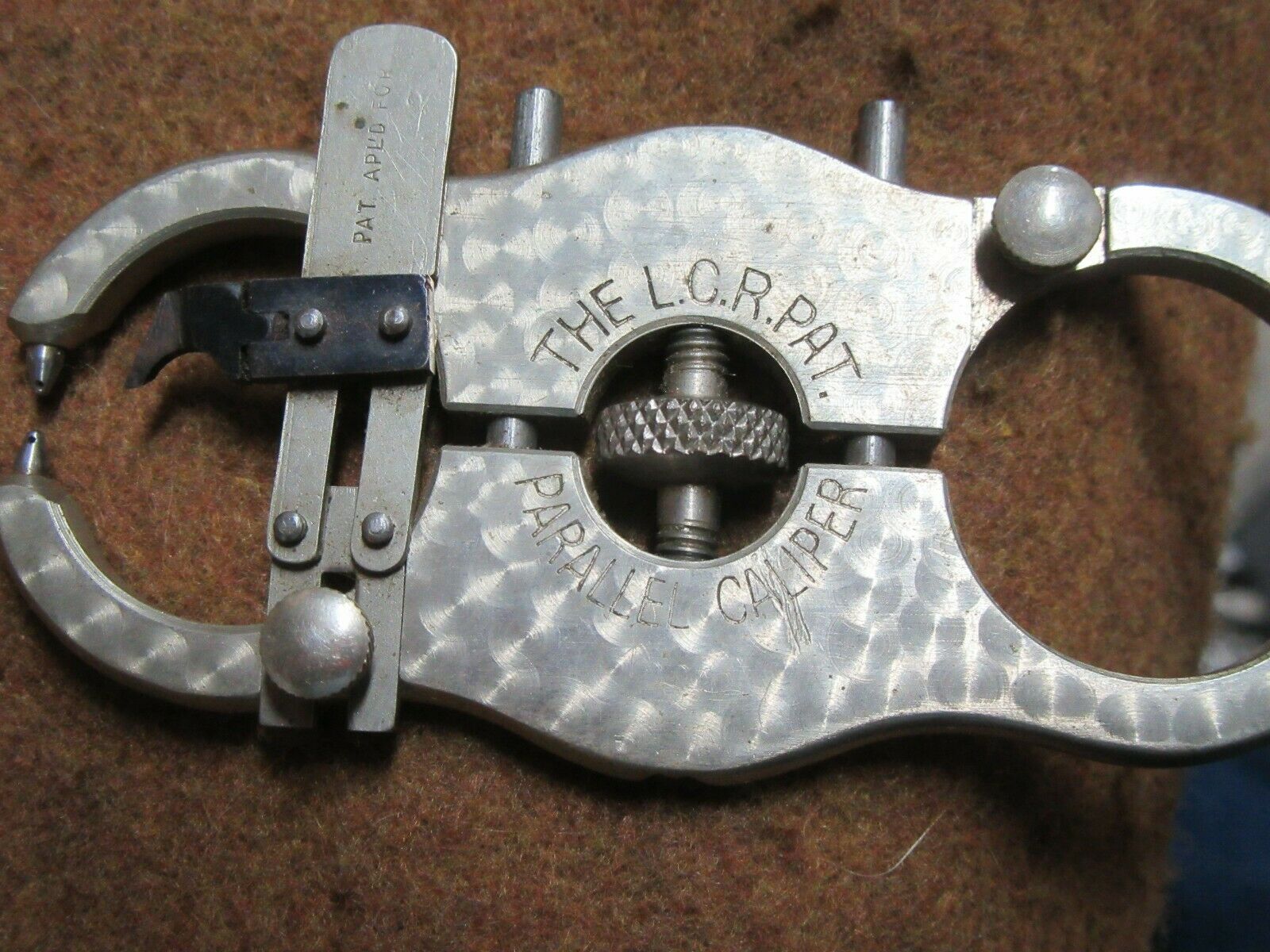 Vtg L.C.R Pat.Parallel Caliper,Orig Box,Pre-War,Germany~NICE😎😎😎#PC8.13.20 - Fresh Stock Dated December 2025