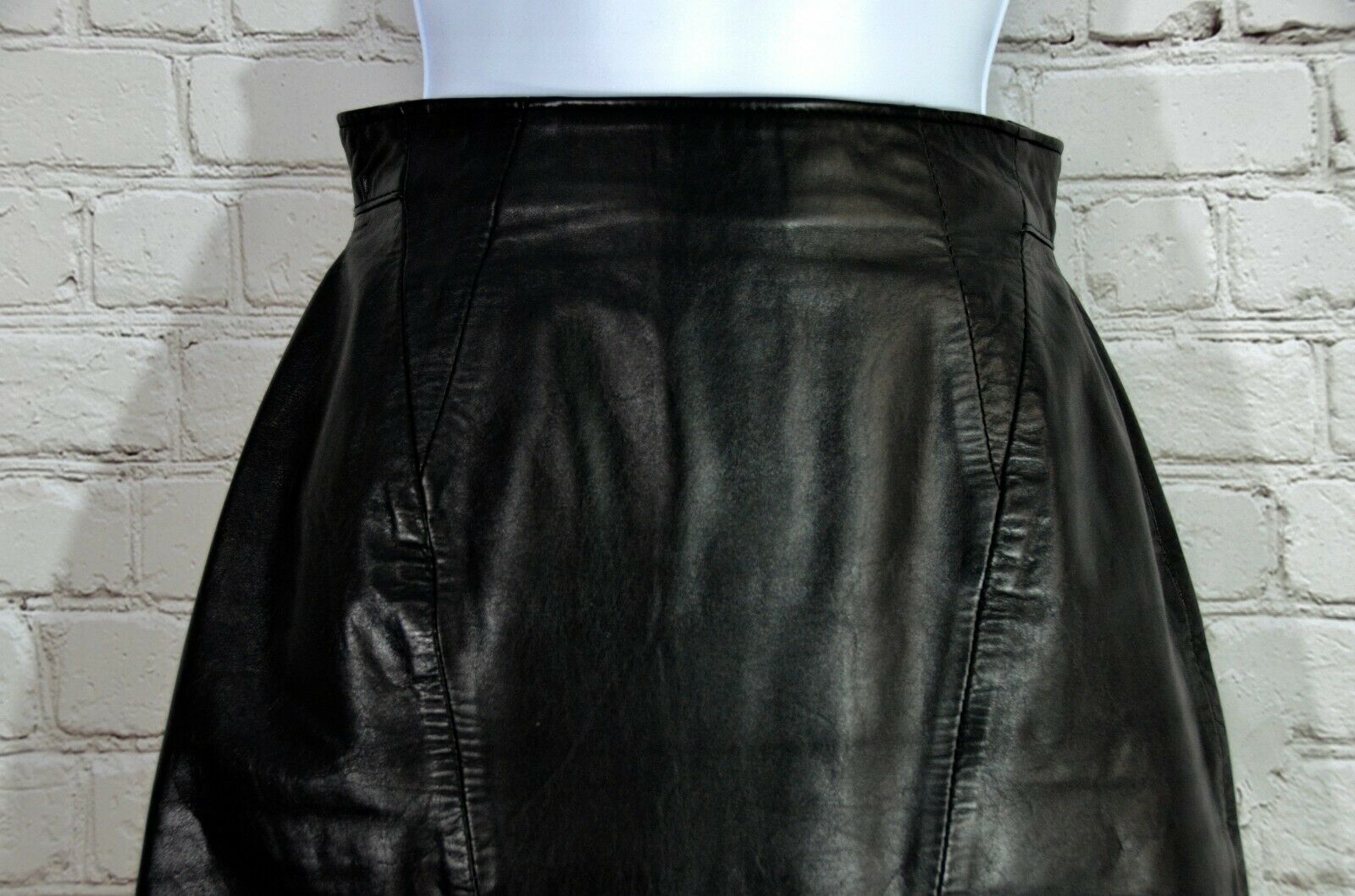 Trumps Sport Womens Black Size 4 Leather Pencil Skirt VTG - Fresh Stock Dated February 2026