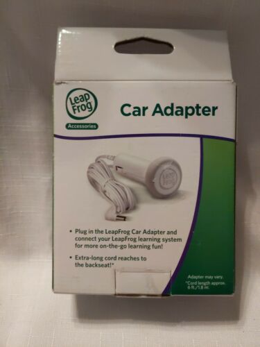 LeapFrog Car Adapter Charger 690-11339 For LeapPad Ultra & LeapReader NEW Sealed - Fresh Stock Dated December 2025