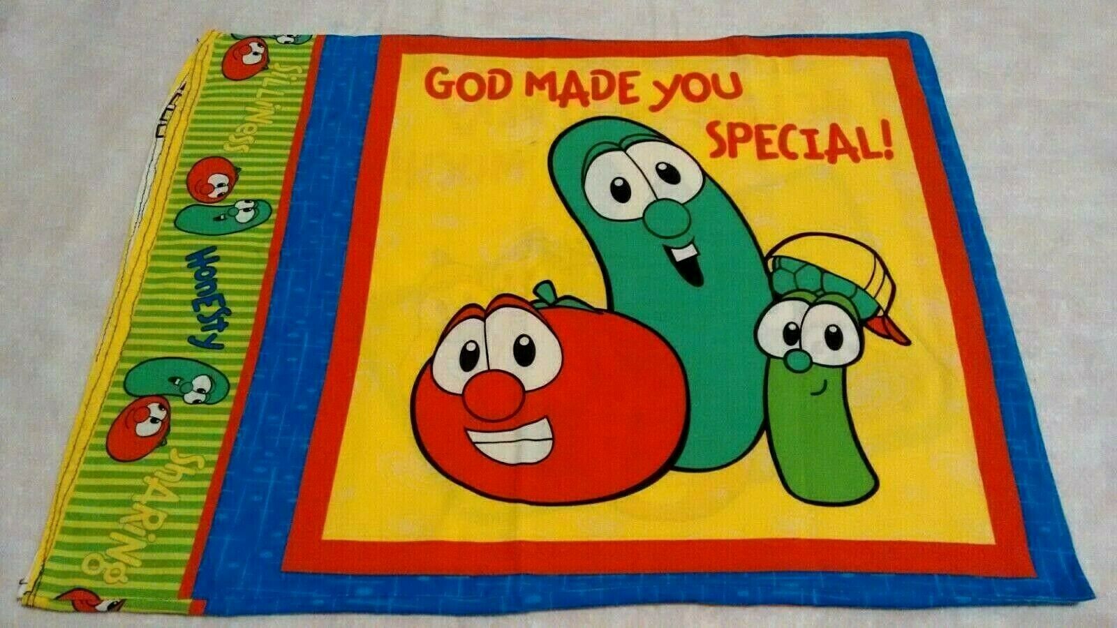 Veggie Tales Kids Pillow Cover 