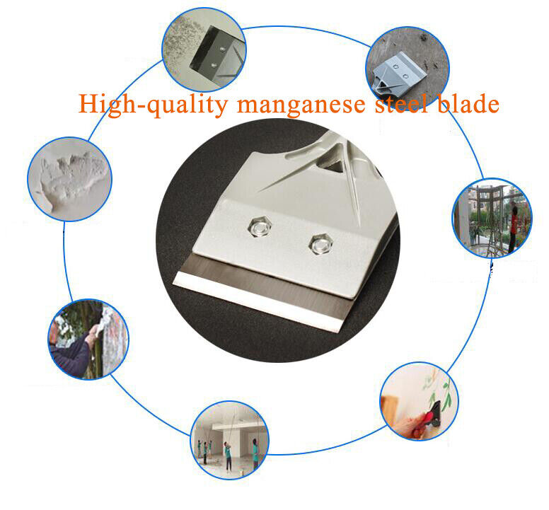 53' Long Handle Heavy Duty Floor, Scraper 4