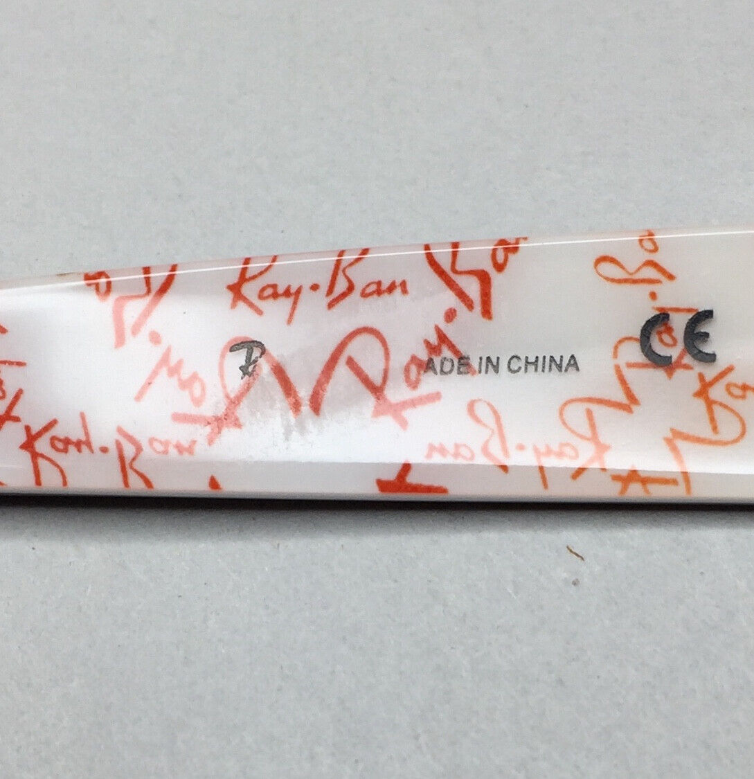 Ray-Ban RB 5184 5014 Eyeglasses Frame 52 18 146 Black White Red - Fresh Stock Dated February 2026