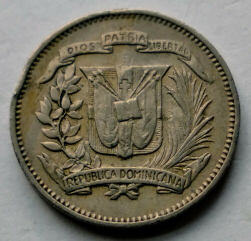 1967 Dominican Republic 10 Centavos • VF - Fresh Stock Dated February 2026