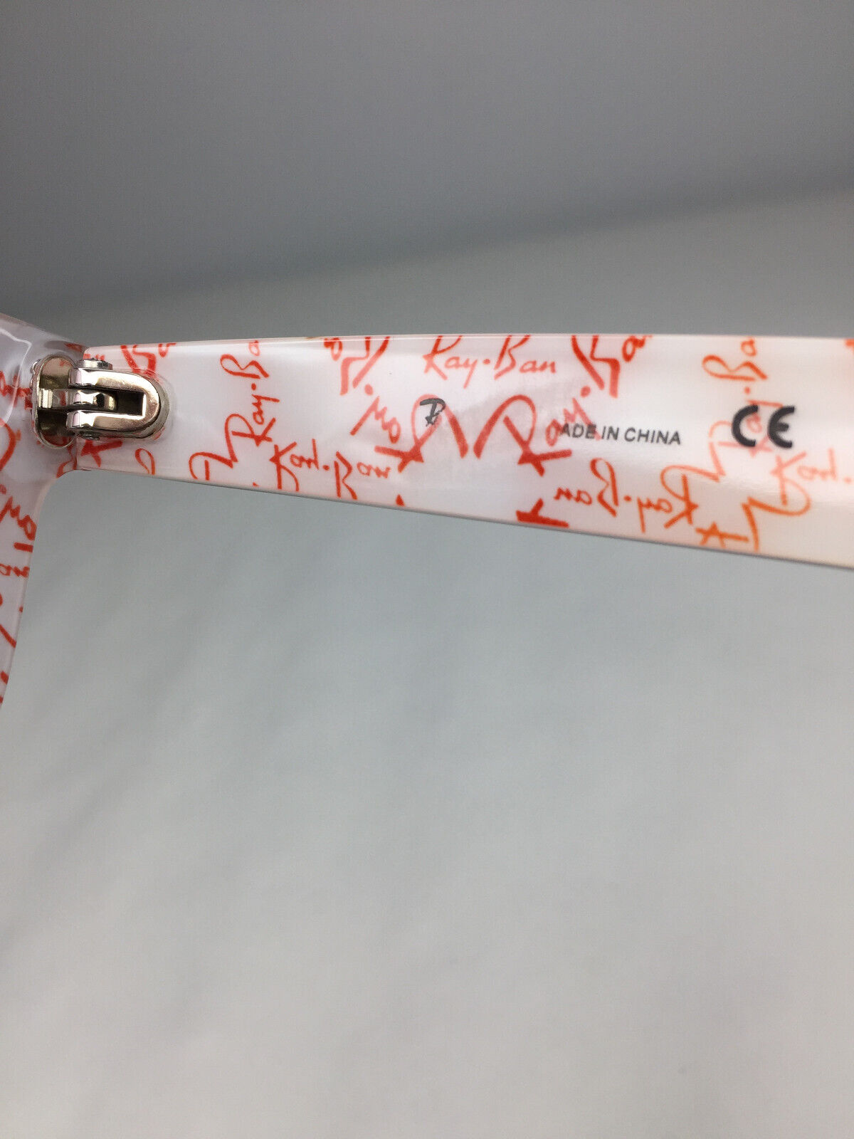 Ray-Ban RB 5184 5014 Eyeglasses Frame 52 18 146 Black White Red - Fresh Stock Dated February 2026