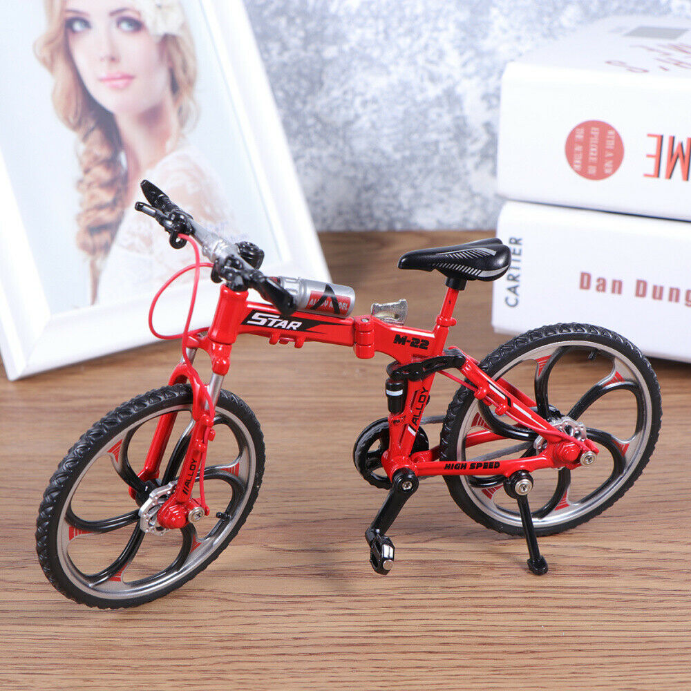 Alloy Bike Model 1:10 Mini Simulation Bicycle Toy for Collection Decoration - Fresh Stock Dated February 2026