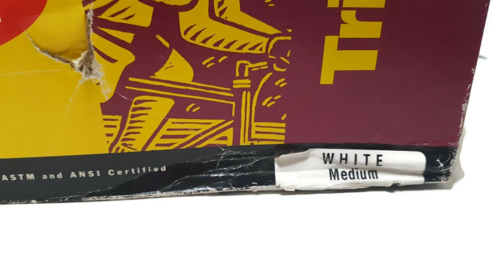 Vintage 1994 Bell Bike Bicycle Helmet Triumph Size M White 40th Anniversary USA - Fresh Stock Dated December 2025