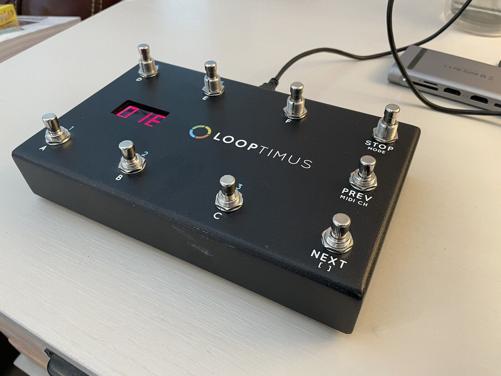 Looptimus USB MIDI Foot Controller - Fresh Stock Dated February 2026