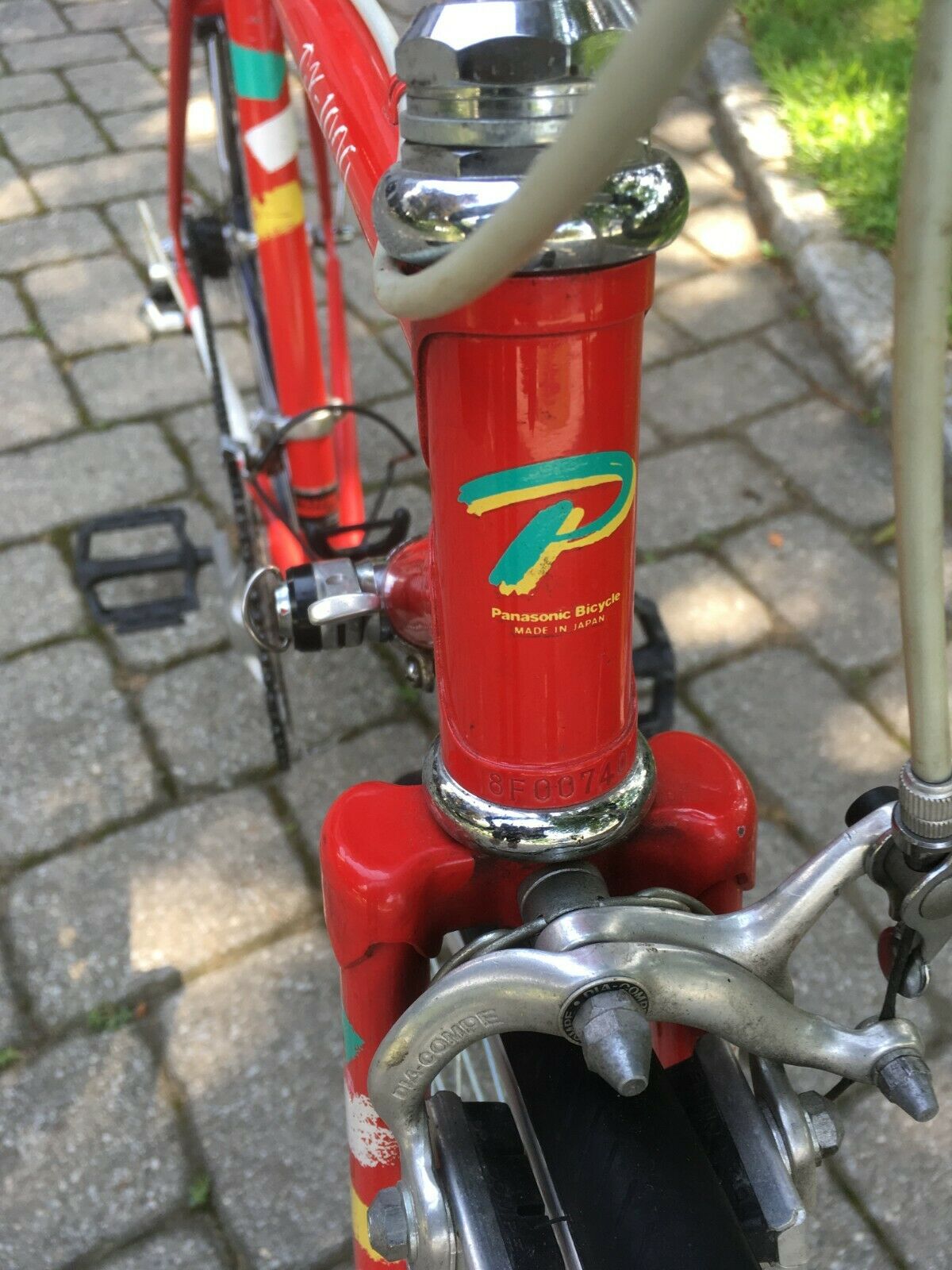 Panasonic DX 1000 vintage mens Japan racing bike mans red road touring bicycle - Fresh Stock Dated December 2025