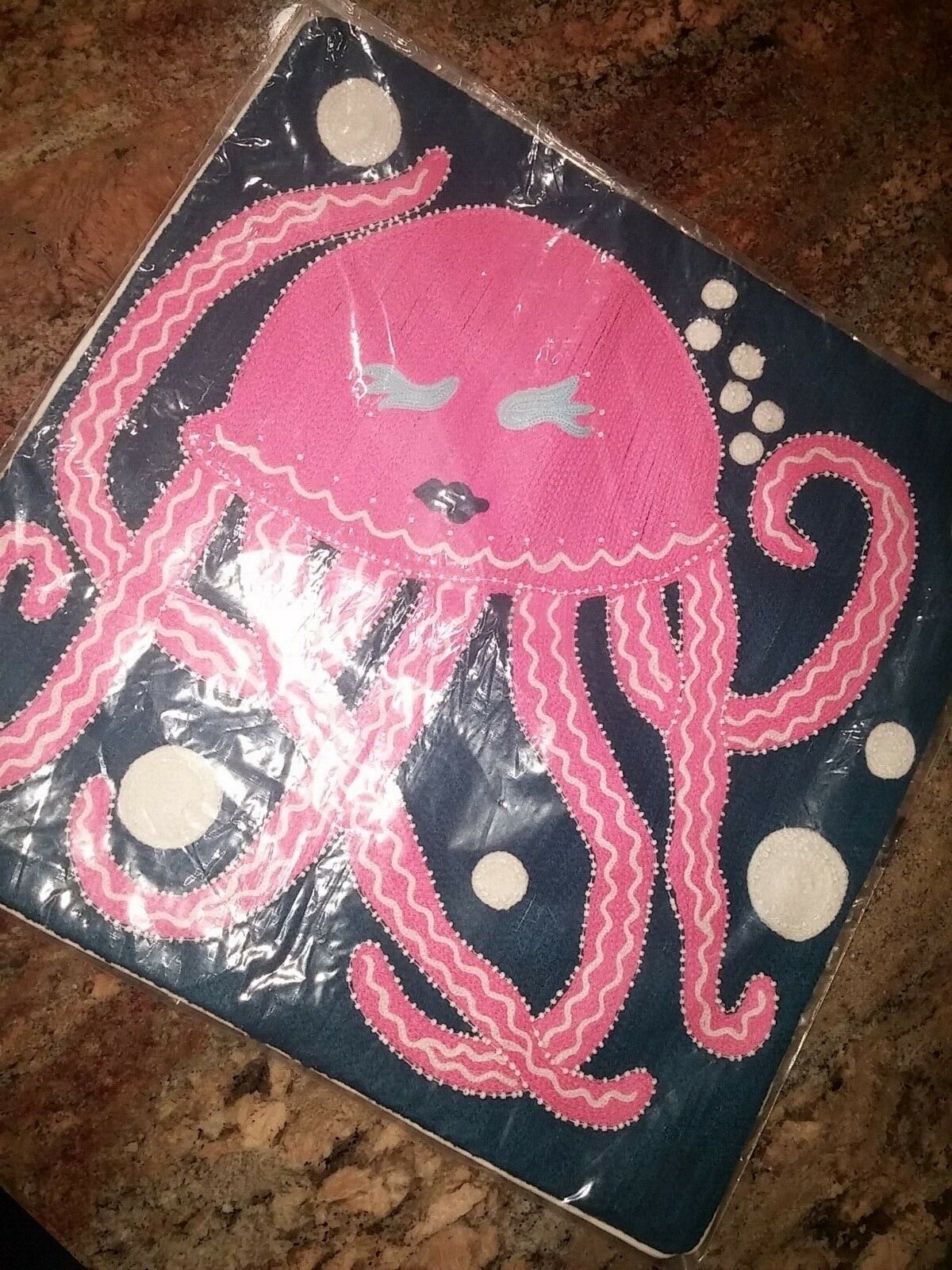 Pottery Barn Kids Jellyfish Decorative Sham 16x16