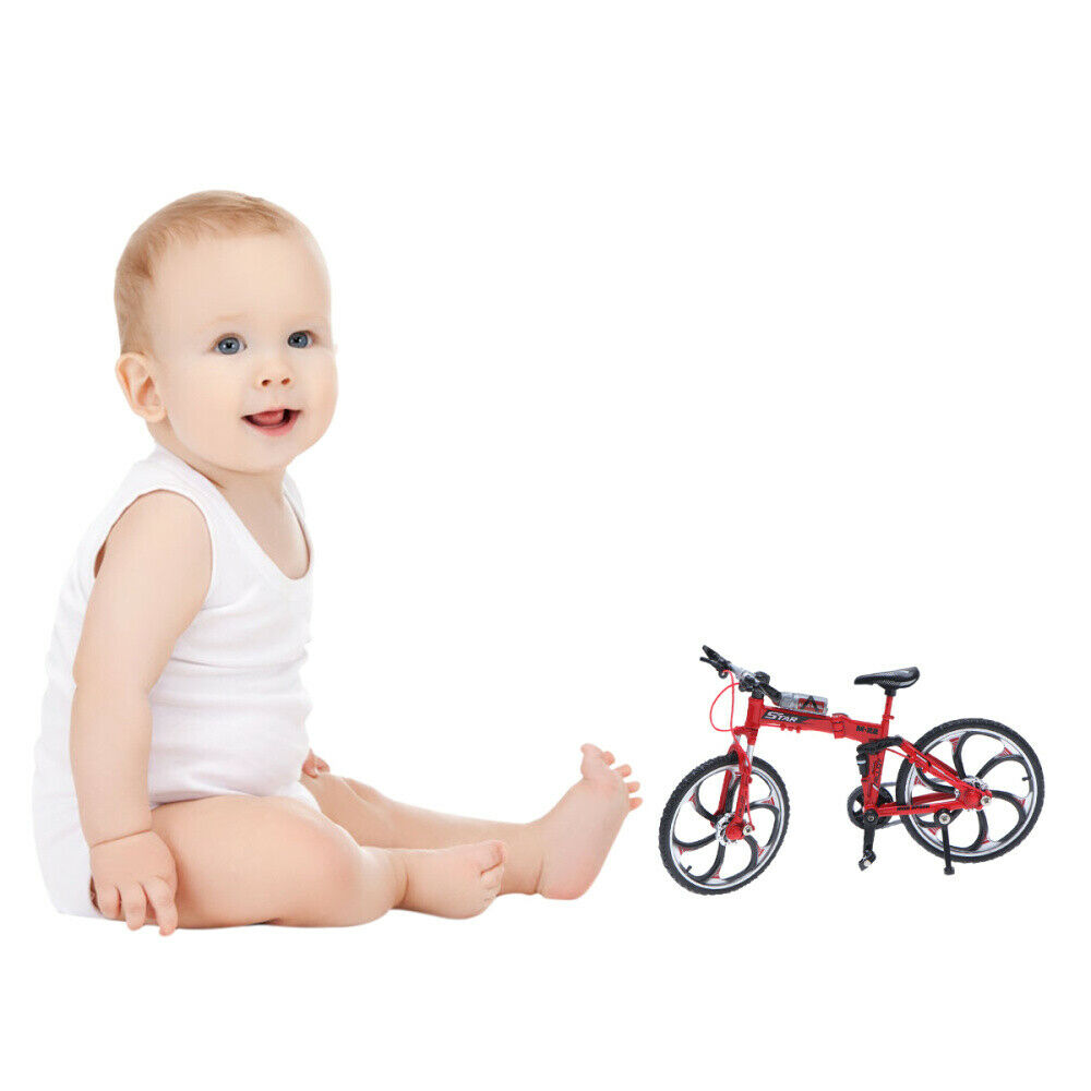 Alloy Bike Model 1:10 Mini Simulation Bicycle Toy for Collection Decoration - Fresh Stock Dated February 2026