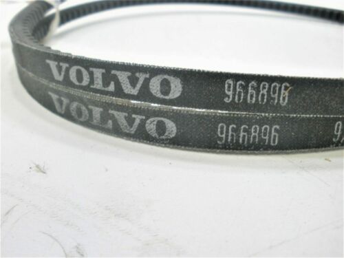 Volvo Penta 966953-2 Marine Boat Engine Motor Drive Alternator V-Belt Set *NEW* - Fresh Stock Dated February 2026