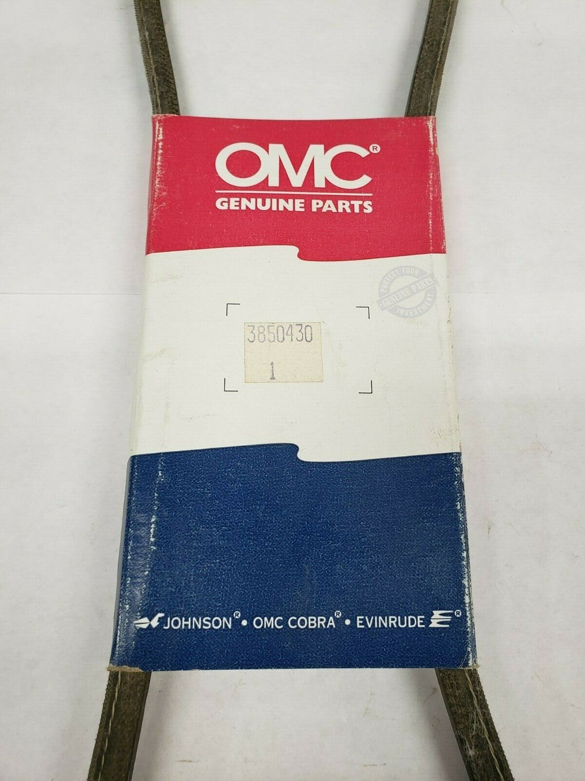 OMC Evinrude Johnson 3850430 Water Pump Drive Belt Also Fits Volvo Penta - Fresh Stock Dated February 2026