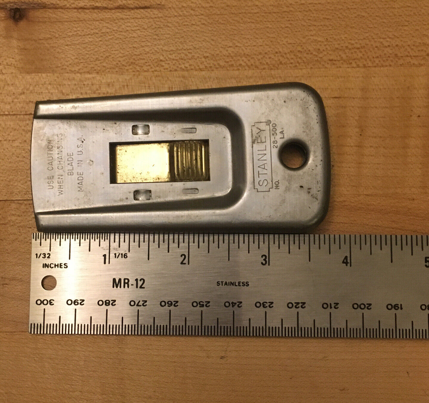 Vintage Stanley Scraper Blade 28-500 Made In The USA. - Fresh Stock Dated February 2026