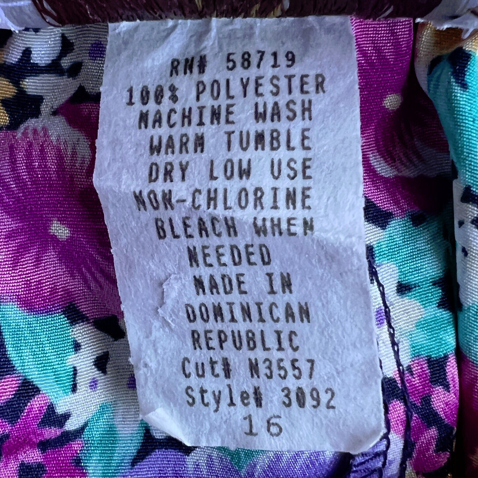 Vintage Worthington Floral Colorful Flowers Maxi Midi Size 16 Skirt - Fresh Stock Dated March 2026