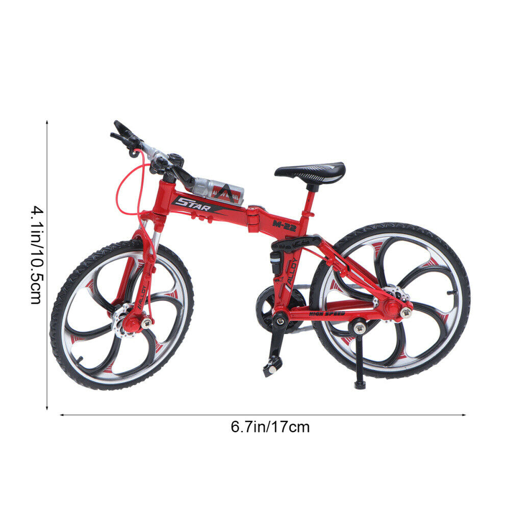 Alloy Bike Model 1:10 Mini Simulation Bicycle Toy for Collection Decoration - Fresh Stock Dated February 2026