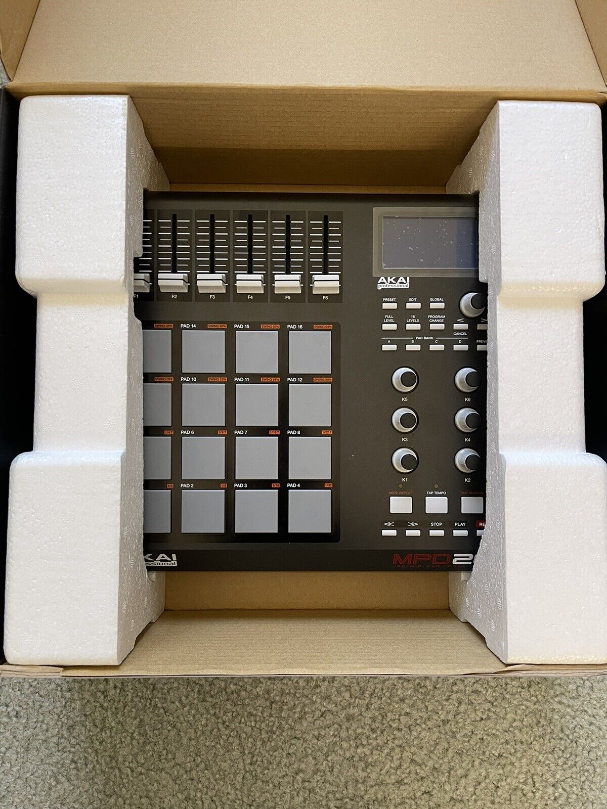 AKAI Professional MPD26 USB/MIDI Pad Controller Unit Brand New - Fresh Stock Dated February 2026