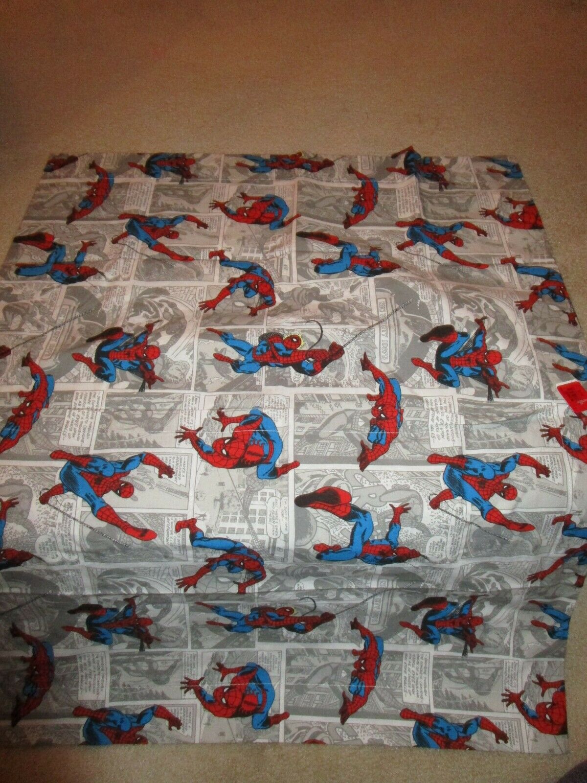 NEW POTTERY BARN KIDS SPIDERMAN 24 X 30 PILLOW COVER - Fresh Stock Dated December 2025
