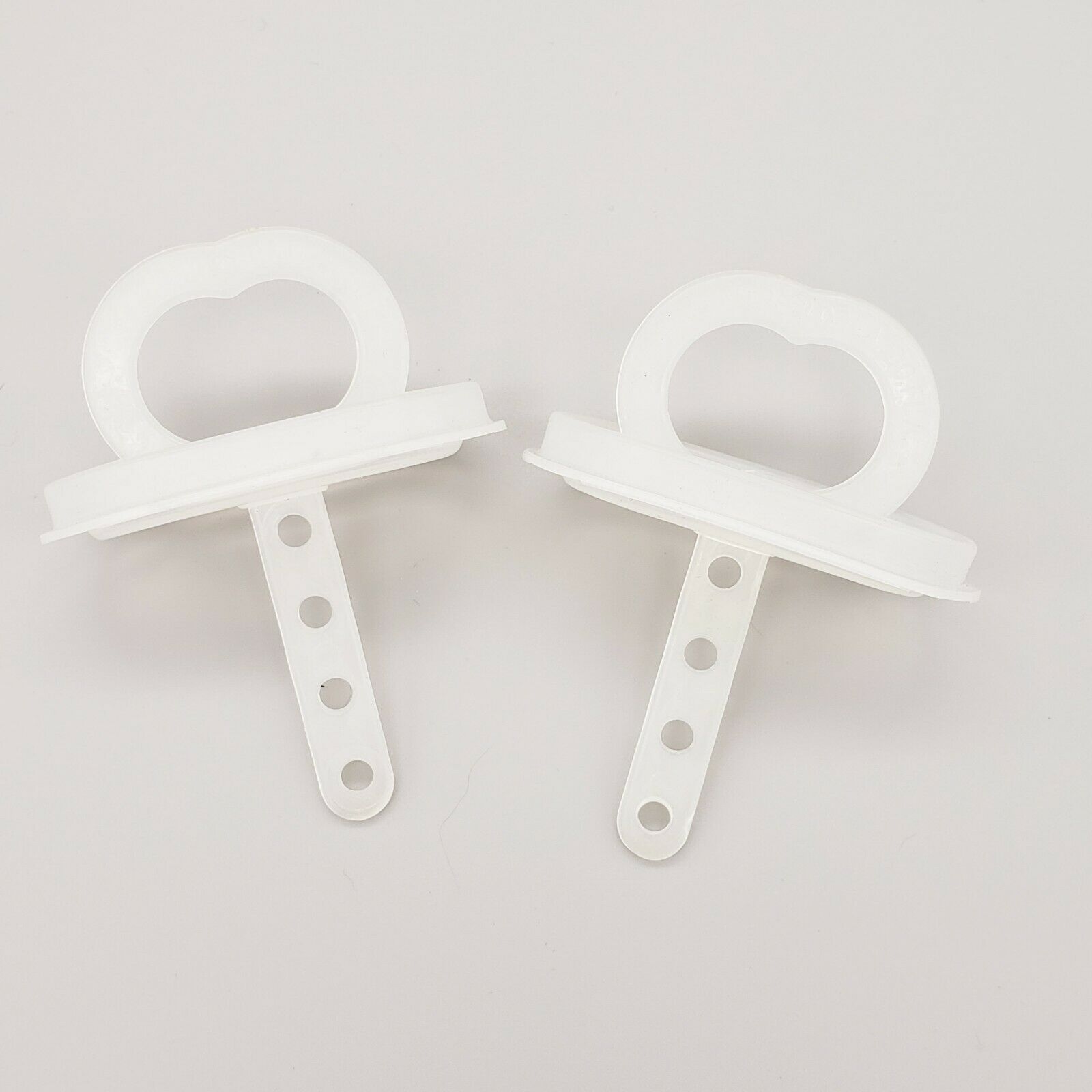 Vtg Tupperware Ice Tubs Set Popsicle Mold Freezer Tray White Clear Summer Treats - Fresh Stock Dated February 2026