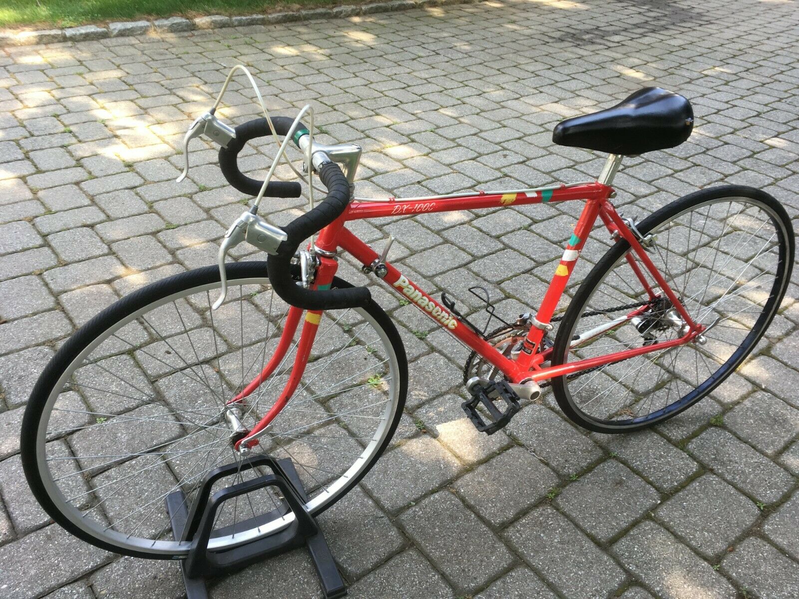 Panasonic DX 1000 vintage mens Japan racing bike mans red road touring bicycle - Fresh Stock Dated December 2025