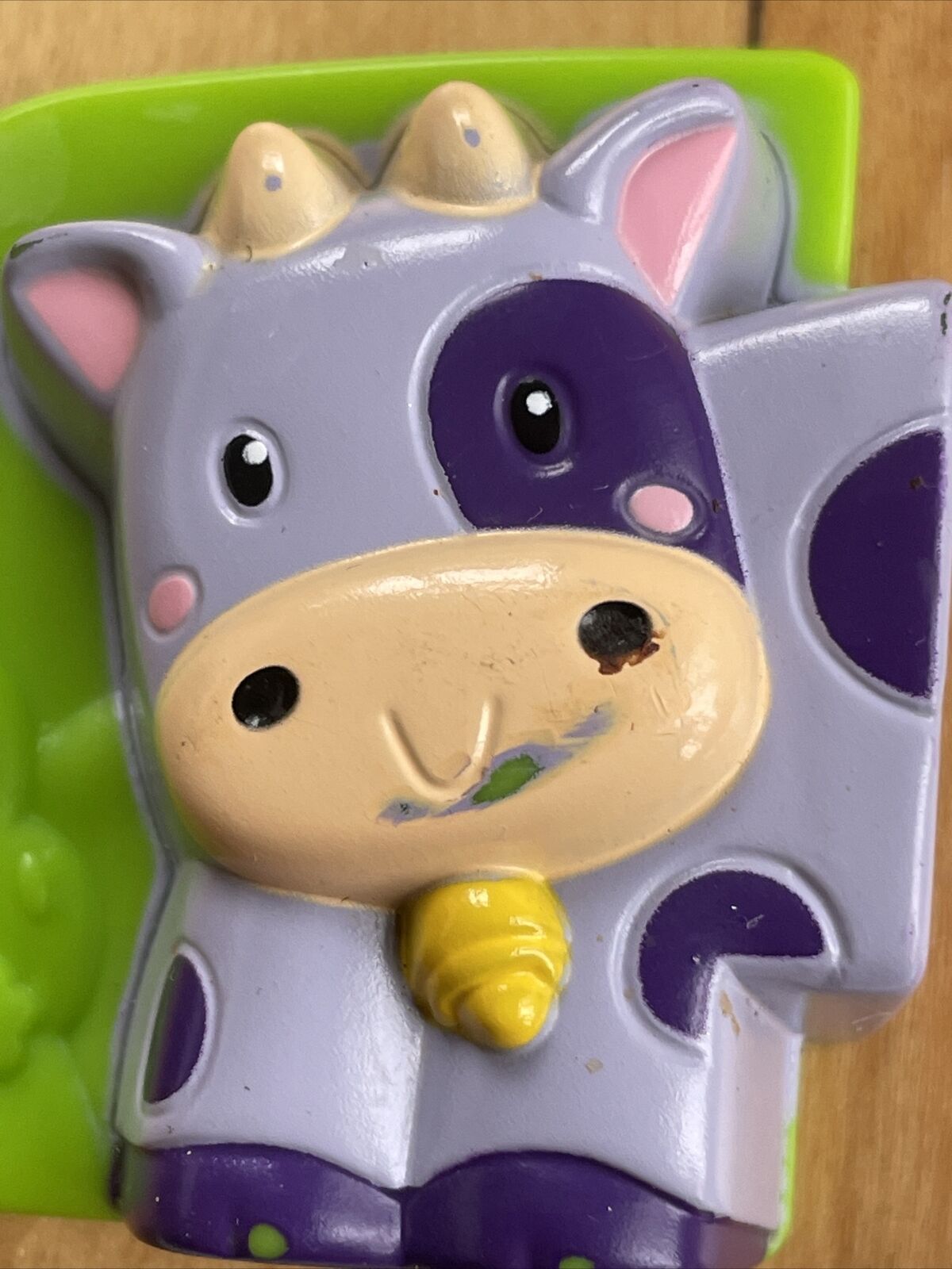 LeapFrog Fridge Farm COW Front Magnetic Animal Head Left Replacement Piece - Fresh Stock Dated February 2026