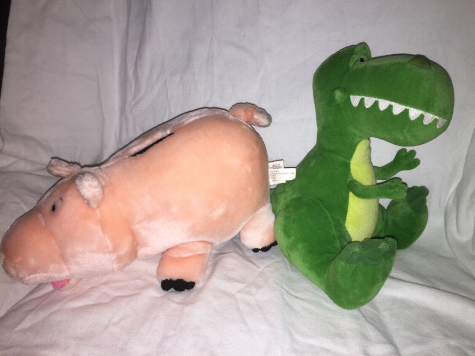 Disney Toy Story Woody & Buzz Pillowtime Pal Cuddle Pillows + Plush Hamm & Rex - Fresh Stock Dated December 2025