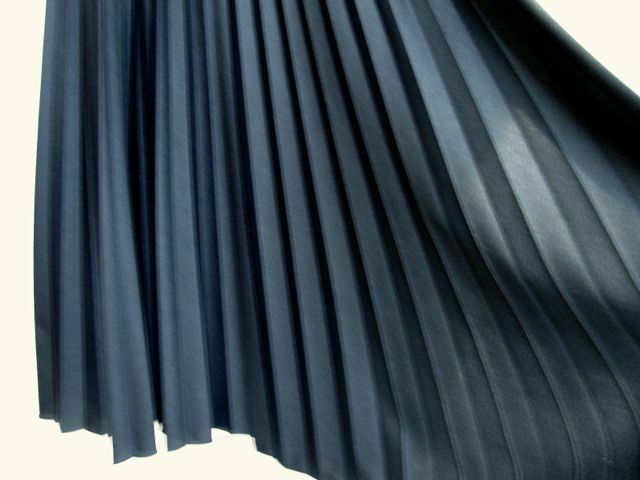 Vintage Miss Shaheen California/Hawaii Black Pleated Double-Knit Skirt Size 6 - Fresh Stock Dated February 2026