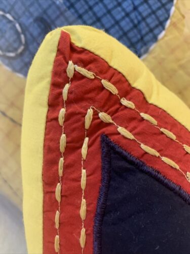 Freckles Brand KIDS Outer Space Toss Pillows Embroidered Star Earth  New  2 - Fresh Stock Dated December 2025