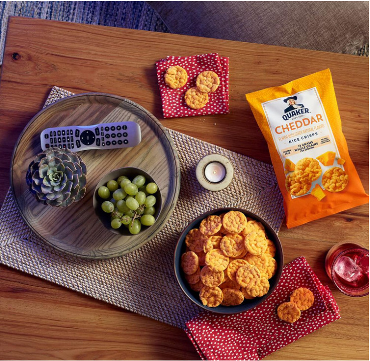 Quaker Rice Crisps, Gluten Free, 4 Flavor Sweet Savory Variety Mix, 30 count - Fresh Stock Dated February 2026