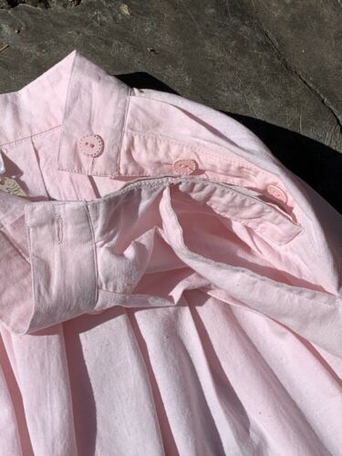 Vintage Cordell Trading Skirt 1980s Light Pink Cotton With White Embroidery - Fresh Stock Dated February 2026