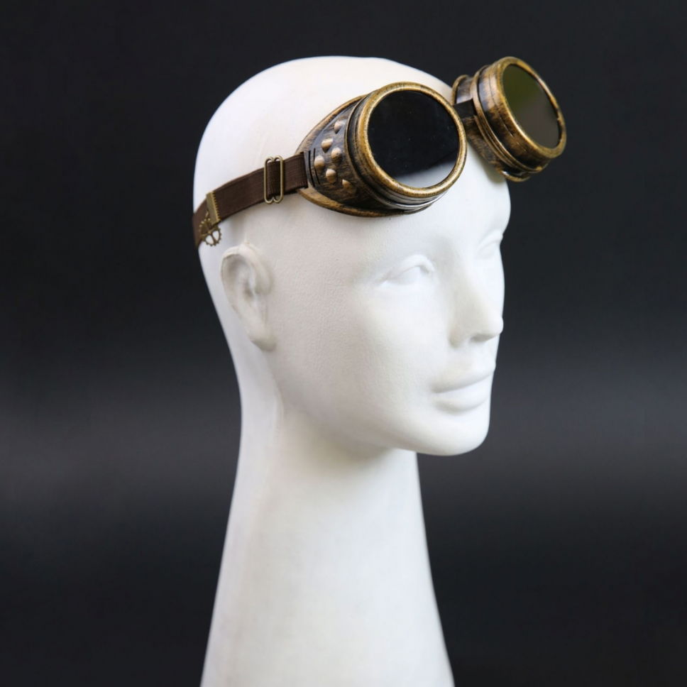 Vintage steampunk goggles glasses - Fresh Stock Dated February 2026