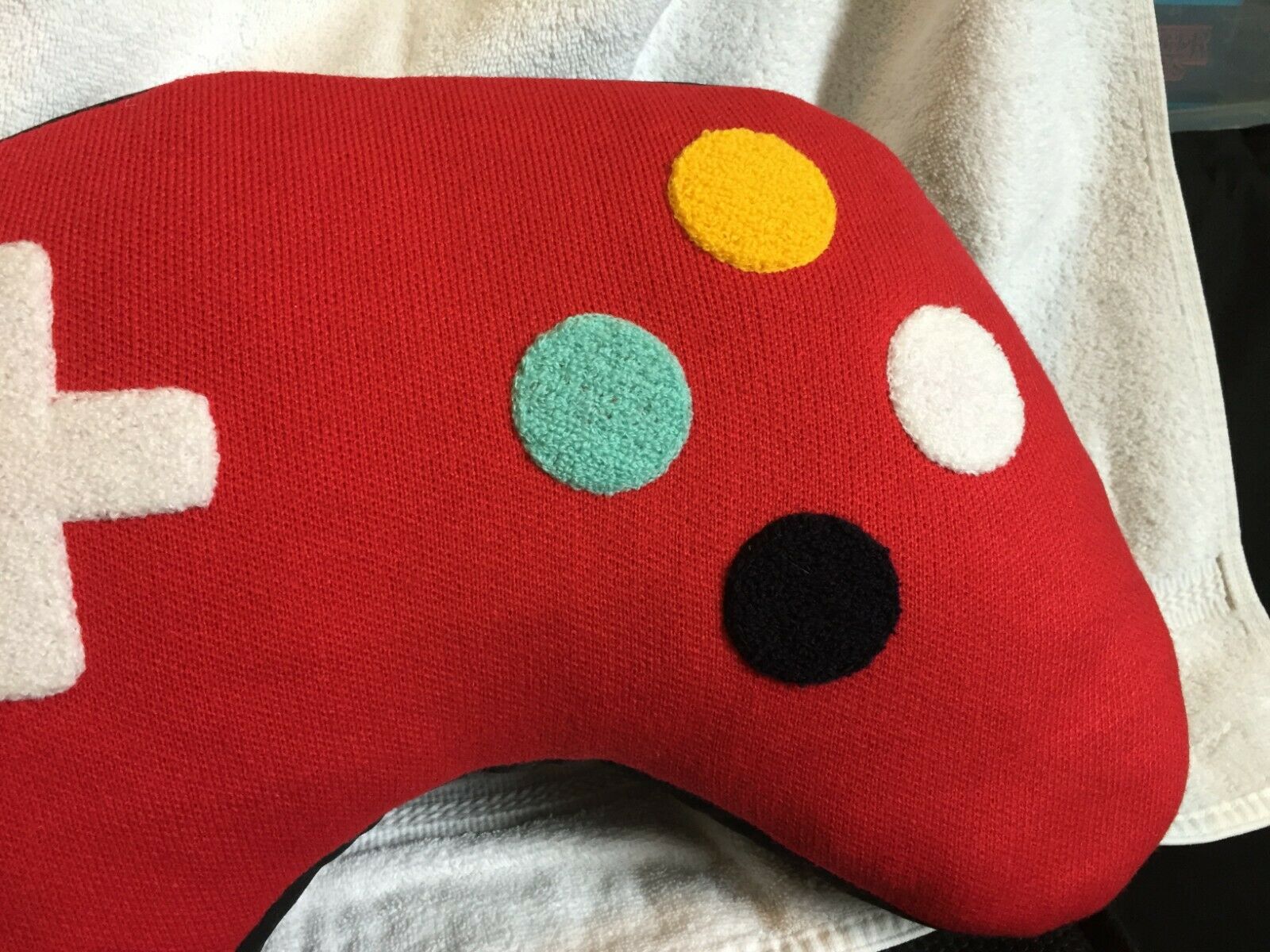 Pillowfort Decorative Pillow-Game Controller 16x10 - Fresh Stock Dated December 2025
