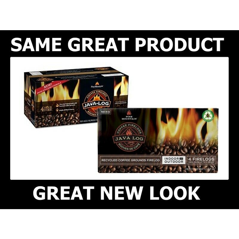 Java Firelog 4Hour 4PK - Fresh Stock Dated December 2025