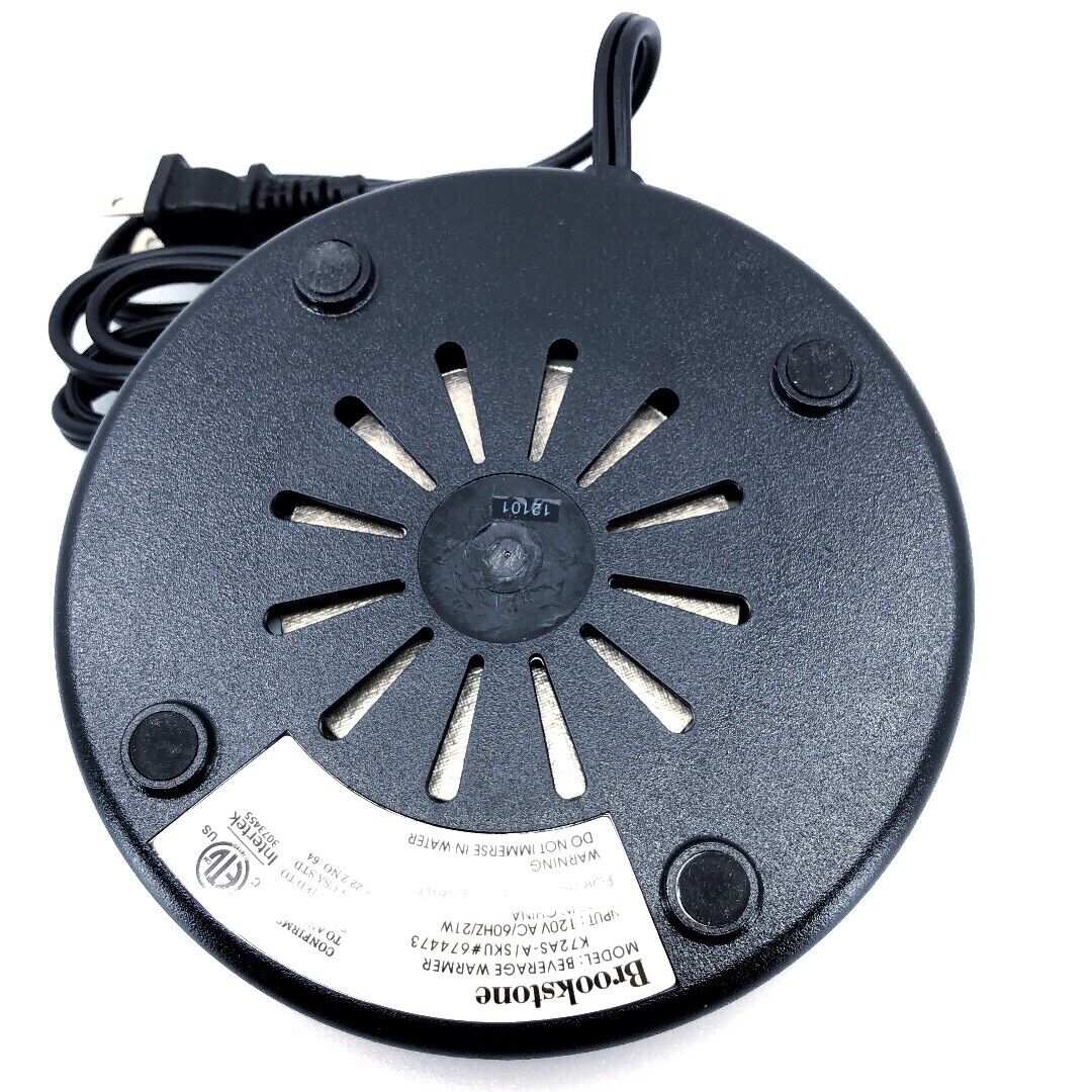 Brookstone Beverage Warmer Compact Size - Fresh Stock Dated February 2026