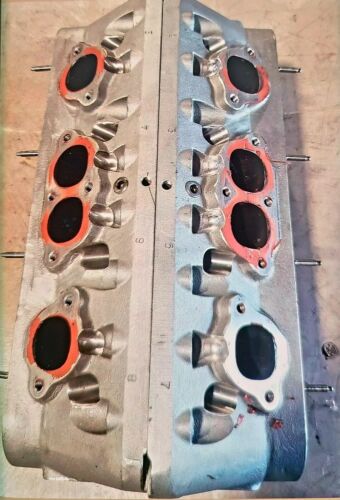 Preowned chevy SB2.2 alum racing heads,bryant 3.260