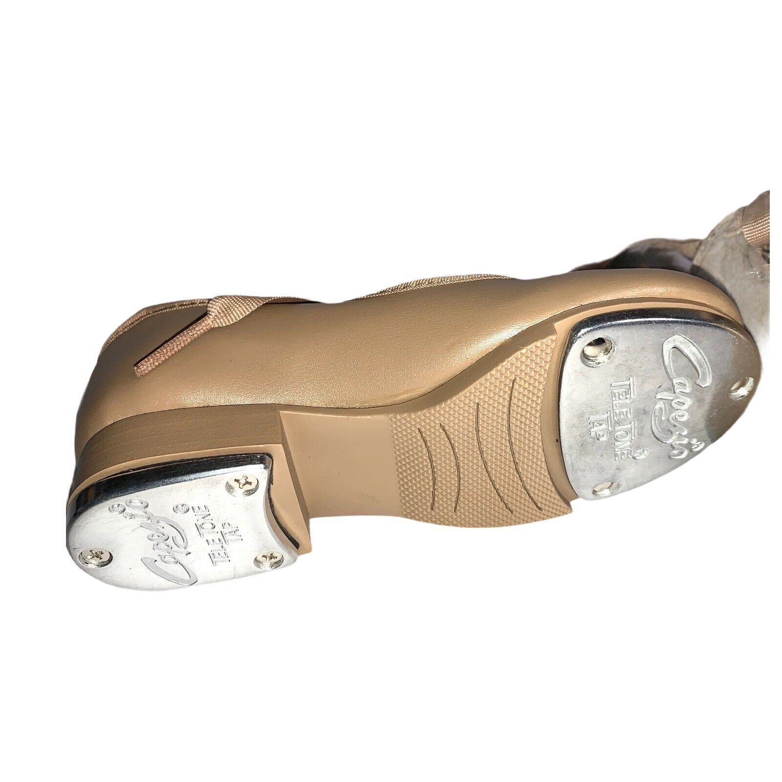 Capezio Toddler Size 8W Jr. Tyette Tap Shoe Caramel N625C - Fresh Stock Dated December 2025