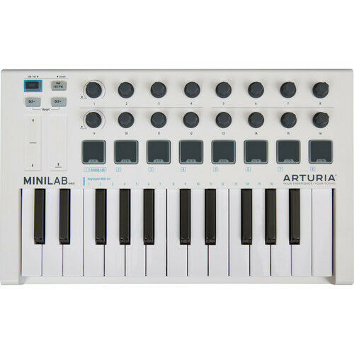 Arturia MiniLab Mk II USB-MIDI Controller w/ Studio Monitor Headphones - Fresh Stock Dated February 2026